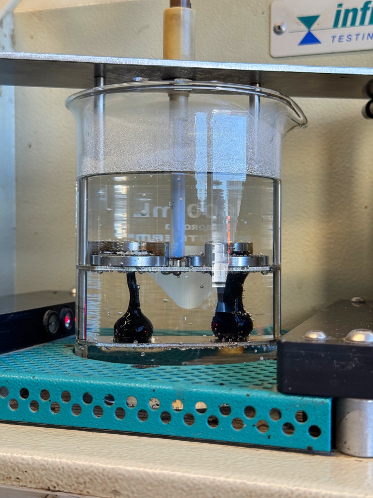 Erweichungspunkt Ring und Kugel