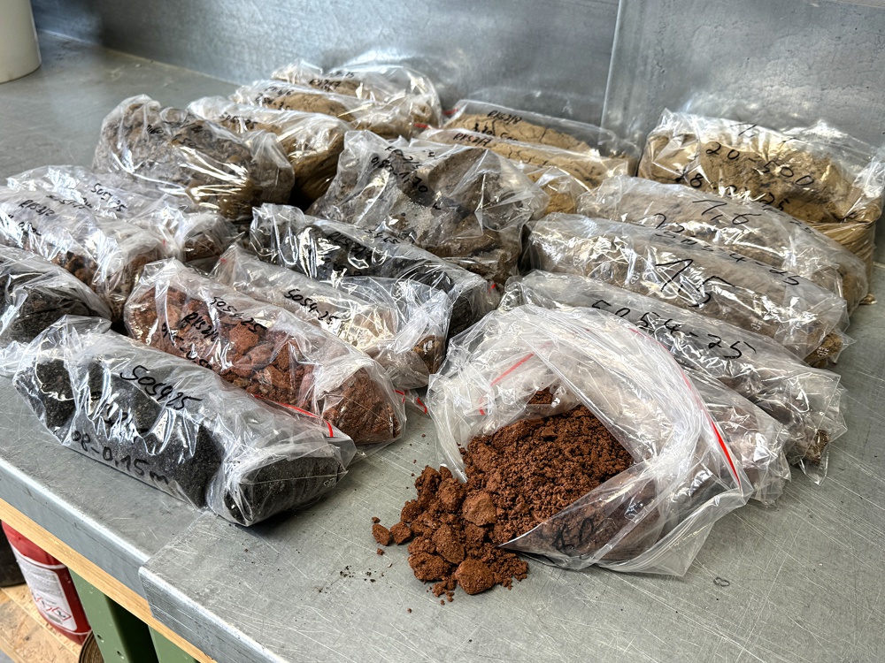 Ansprache und Vorbereitung von Bodenproben