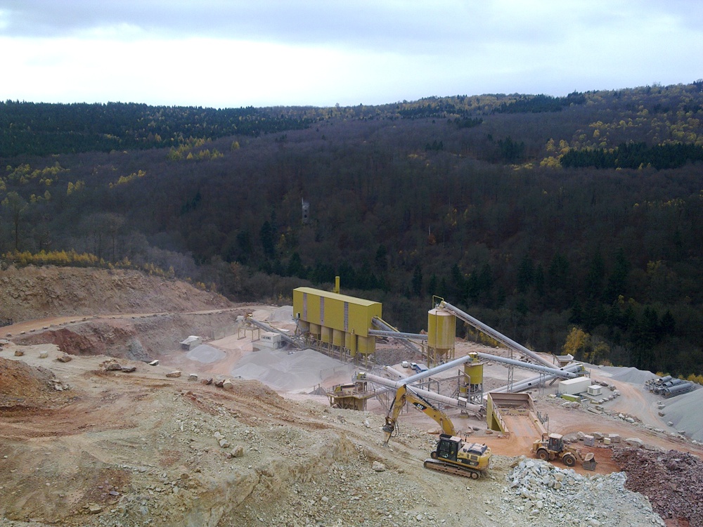 Aufbereitungsanlage für Mineralstoffe