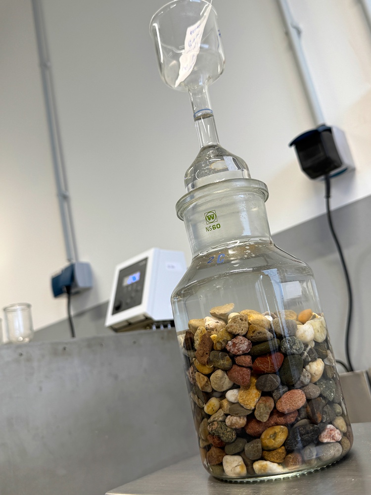 Rohdichtebestimmung im Pyknometer