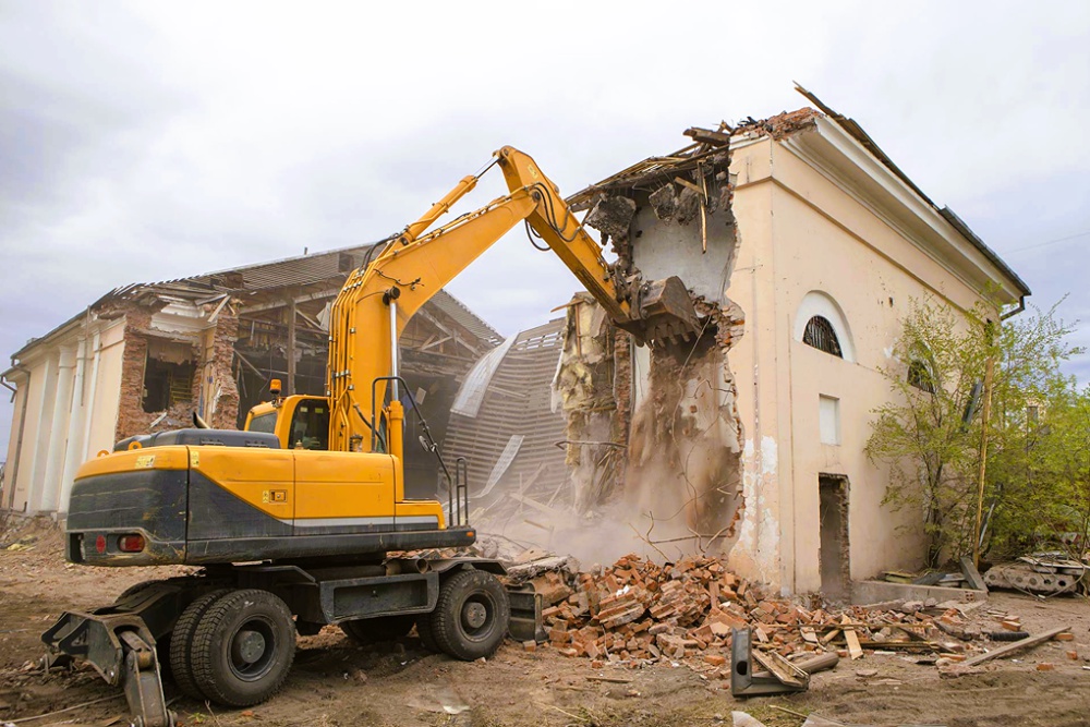 Selektiver Gebäuderückbau
